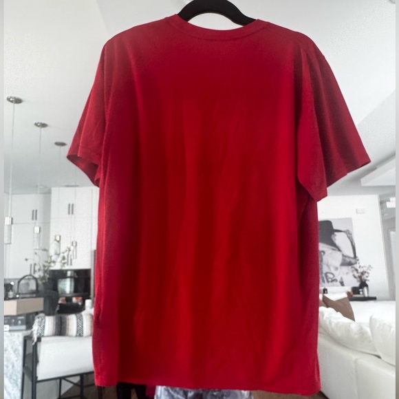 Nike Canada Hockey Red Maple Leaf Logo Dri-Fit Tee Medium - Picture 2 of 5